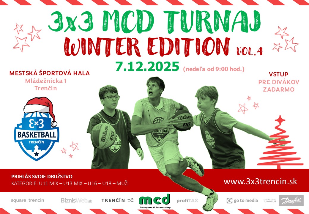3x3 MCD Turnaj Winter Edition