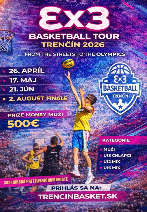 3x3 trenčín Tour 2026
