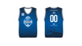 Sublimačný dres - čierny 3x3 basketball Trenčín