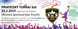 3x3 Priateľský turnaj Trenčín