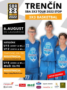 3x3 SBA KIDS CUP TRENČÍN 2022