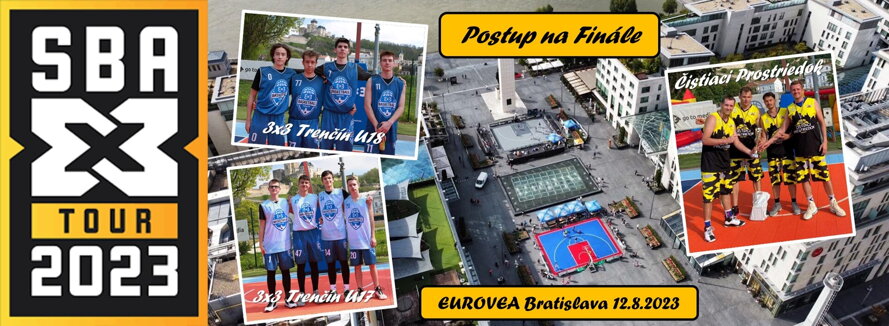 Trenčania postúpili na celoslovenské finále v 3x3 basketbale