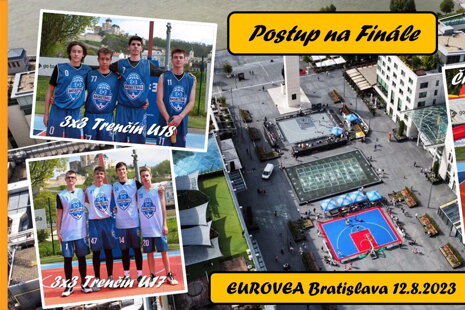 Trenčania postúpili na celoslovenské finále v 3x3 basketbale