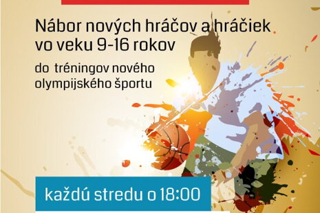 3x3 basketbal nábor pre deti od 9 do16 rokov