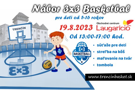 Nábor detí na 3x3 BASKETBAL